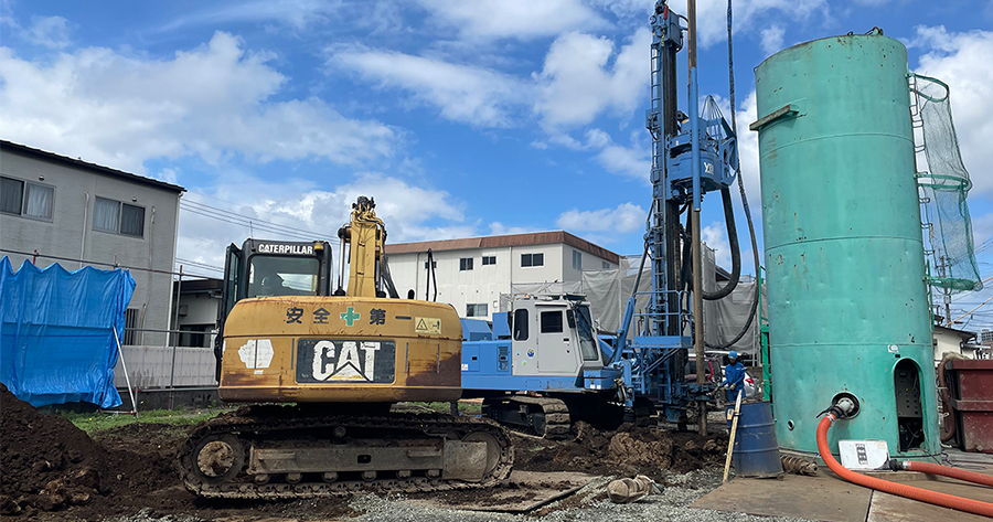 技術者の作業風景